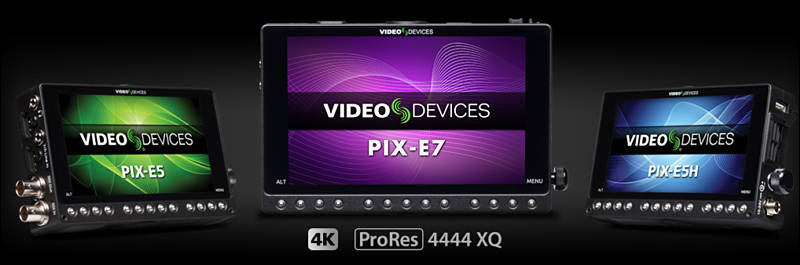 Video Devices PIX-LR XLR Audio Interface for PIX-E5 / E7